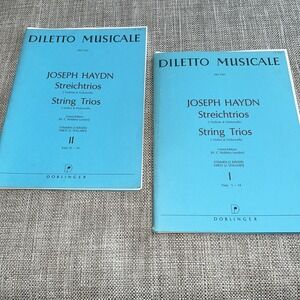 Joseph Haydn Streichtrios String Trios Volumes I & II Doblinger Diletto Musicale